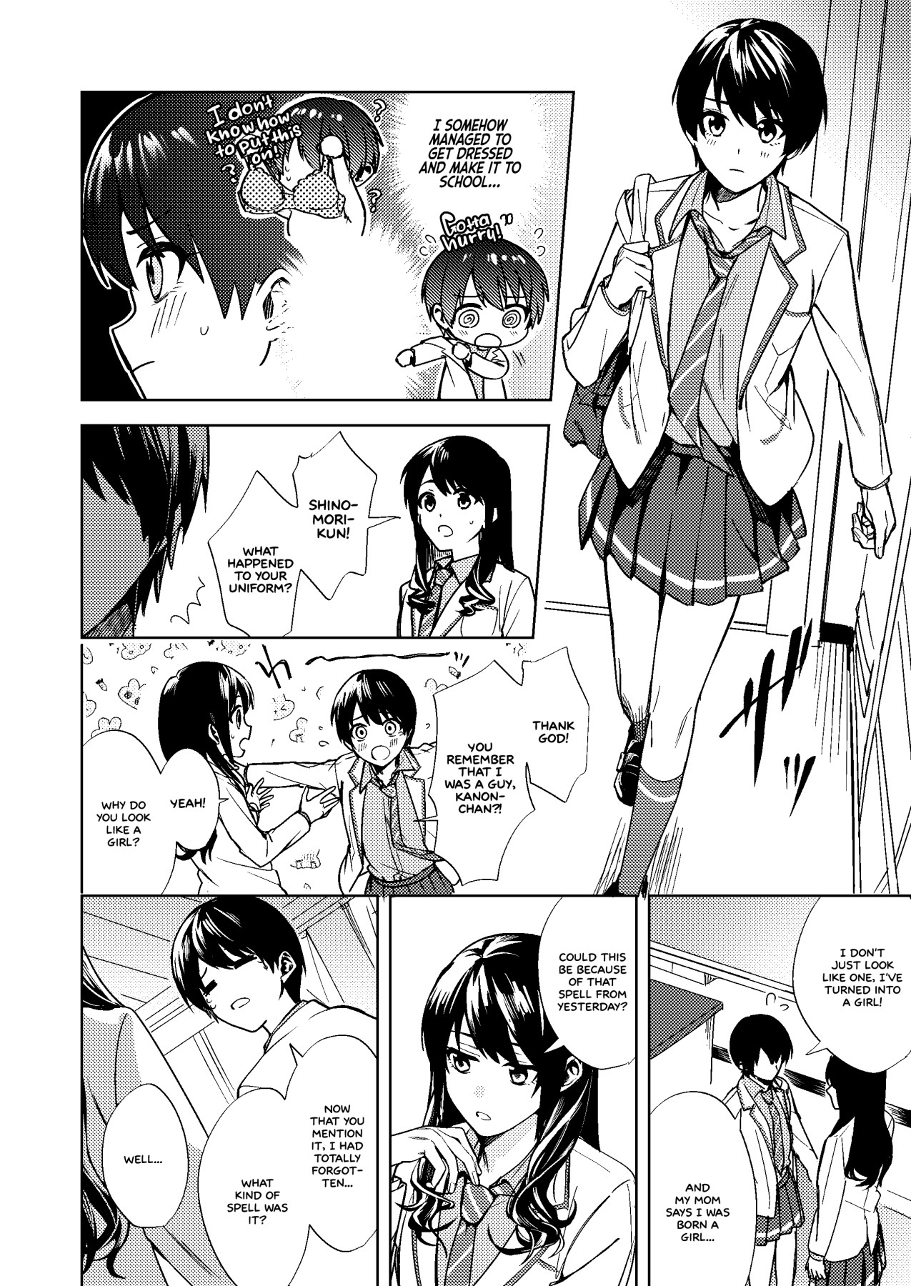 Hentai Manga Comic-As a Woman, Am I My Best Friend's Ideal Girlfriend?-Read-9